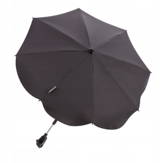 Dáždnik na kočík Bebetto, 65 cm, sivý